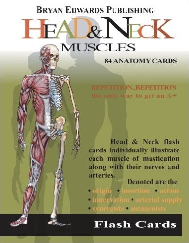 Flash Anatomy Flash Cards: The Head and Neck Muscles