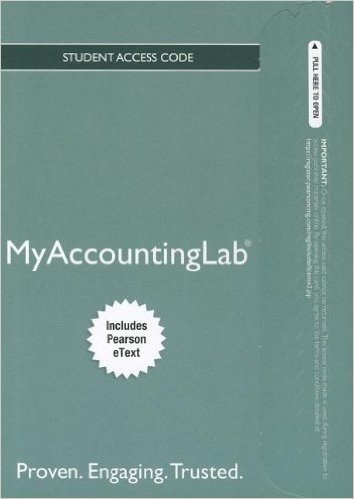 New Myaccountinglab with Pearson Etext -- Access Card -- For PH's Fed Taxation 2013 Comprehensive