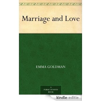 Marriage and Love (English Edition) [Kindle-editie]