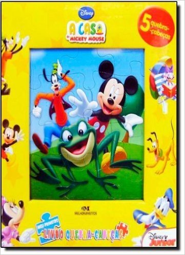 A Casa do Mickey Mouse - Coleção Meu Primeiro Livro Quebra-Cabeças