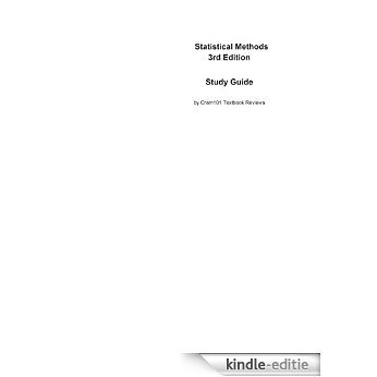 e-Study Guide for Statistical Methods, textbook by Rudolf J. Freund: Statistics, Statistics [Kindle-editie]