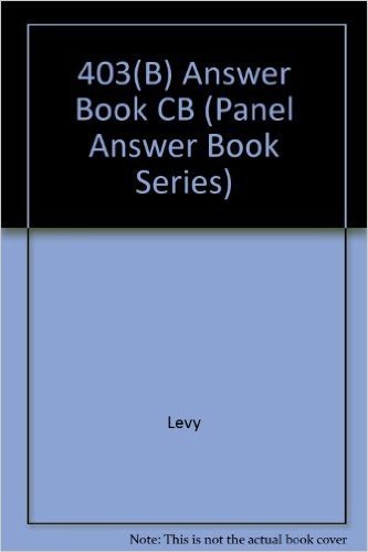 403(b) Answer Book