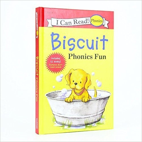 幼儿英语 I CAN READ!小饼干自然发音拼读法 BISCUIT PHONICS FUN（包含12个小故事）