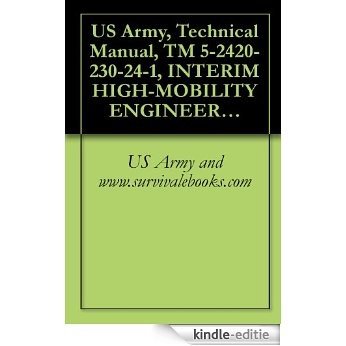 US Army, Technical Manual, TM 5-2420-230-24-1, INTERIM HIGH-MOBILITY ENGINEER EXCAVATOR (IHMEE) NSN 2420-66-148-7692 (English Edition) [Kindle-editie]