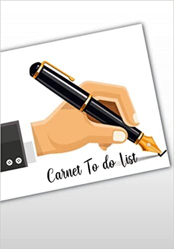 indir Carnet To Do List: Planning des tâches et notes quotidiennes - 100 pages - Carnet de listes - Note des menus et Tracker d&#39;eau - Organisation de la journée