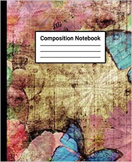 indir Composition Notebook: Wide Ruled Notebook Paper / 7.5&quot; x 9.25&quot; / 110 Pages / For girls, teens, students, kids and adults (Decomposition / Composition Notebooks 21/50)