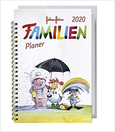 Helme Heine Familienplaner Buch A5 - Kalender 2020