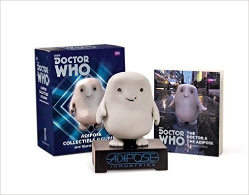 Doctor Who: Adipose Collectible Figurine and Illustrated Book: With Sound!