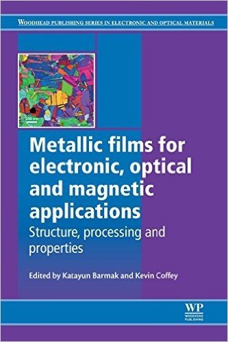 Metallic Films for Electronic, Optical and Magnetic Applications: Structure, Processing and Properties