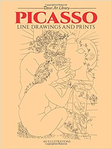 Picasso Line Drawings and Prints (Dover Art Library)