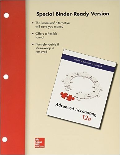 Loose-Leaf Advanced Accounting