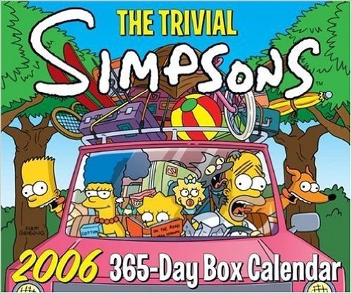 The Trivial Simpsons 2006 365-Day Box Calendar