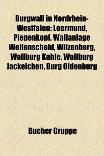 Burgwall in Nordrhein-Westfalen Burgwall in Nordrhein-Westfalen: Loermund, Piepenkopf, Wallanlage Weilenscheid, Wilzenberg, Wloermund, Piepenkopf, Wal