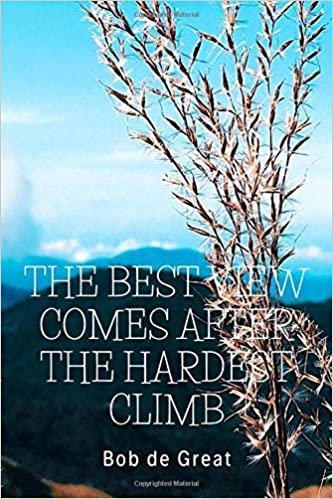 indir THE BEST VIEW COMES AFTER THE HARDEST CLIMB: Motivational Notebook, Journal Diary (110 Pages, Blank, 6x9)