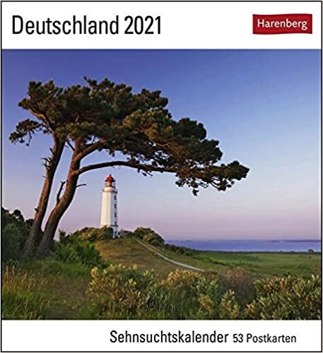 Deutschland 2021: Sehnsuchtskalender. 53 Postkarten