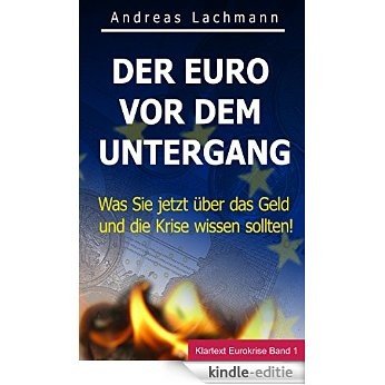 DER EURO VOR DEM UNTERGANG: Was Sie jetzt über das Geld und die Krise wissen sollten! (Klartext Eurokrise 1) (German Edition) [Kindle-editie]