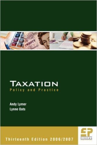 Taxation Policy and Practice 13th Edition
