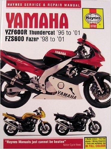 Haynes Yamaha Yzf600r Thundercat '96 to '01 Fzs600 Fazer '98 to '01
