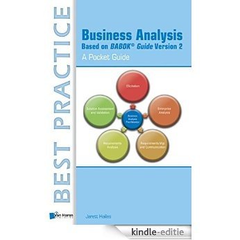 Business Analysis Based on BABOK® Guide Version 2 - A Pocket Guide [Kindle-editie]