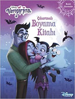 Disney Vampirina - Çıkartmalı Boyama Kitabı: Renkli Çıkartmalar