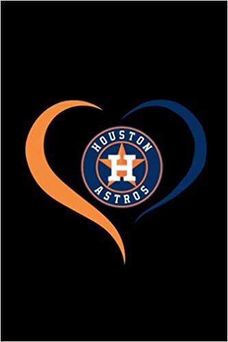 indir Houston Astros Heart Notebook &amp; Journal &amp; Journal College Ruled 6x9 110 page| MLB Fan Essential | Houston Astros Fan Appreciation