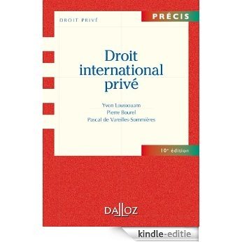 Droit international privé (Précis) (French Edition) [Kindle-editie]