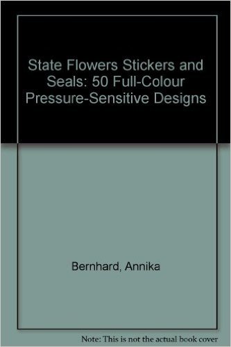 State Flowers Stickers and Seals
