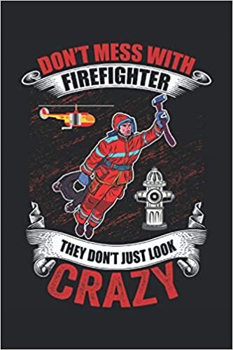 indir Notebook: fire brigade, firefighter, fire truck,: 120 pages lined - notebook, sketchbook, diary, to do list, sign book, plan, organize and note.