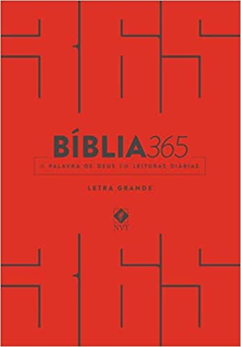 Bíblia 365 - Letra Grande - Vermelha: Nova Versão Transformadora (NVT)