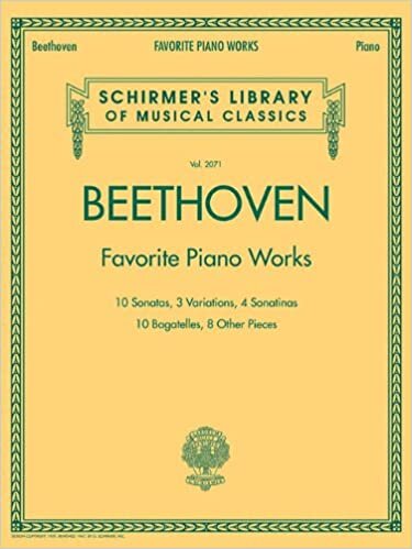 indir Schirmer&#39;S Library Of Musical Classics Beethoven Favorite Piano Works: 2071