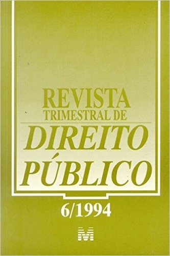 Revista Trimestral De Direito Publico N. 06