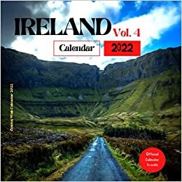 indir IRELAND Calendar 2022: Ireland 2022 Mini Calendar, Scenic Travel Scotland Dublin Irish, Gift for Men or Women Ireland travels Birthday Ideas, Week-View UK Calendar 2021-2022