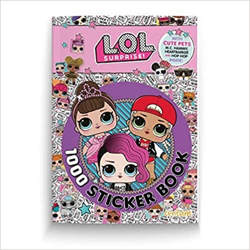 L.O.L. Surprise! - 1000 Sticker Book (OGGY ET LES CAFARDS)