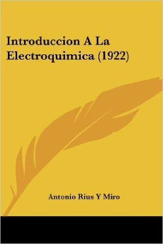 Introduccion a la Electroquimica (1922)