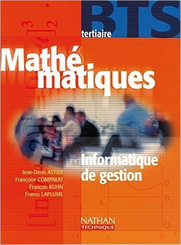 Maths, BTS tertiaire (information de gestion), élève, 2000