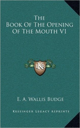 The Book of the Opening of the Mouth V1 baixar