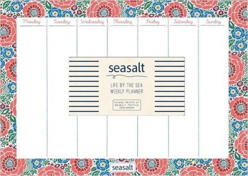 Seasalt: Life by the Sea Weekly Desk Planner and Mouse Pad