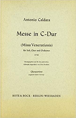 Messe C-Dur: Missa Venerationis. Soli, Chor (SATB) und Kammerorchester. Studienpartitur.