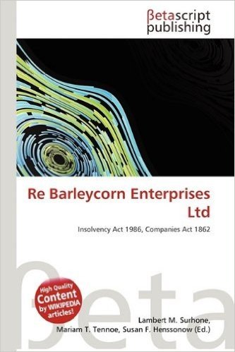 Re Barleycorn Enterprises Ltd