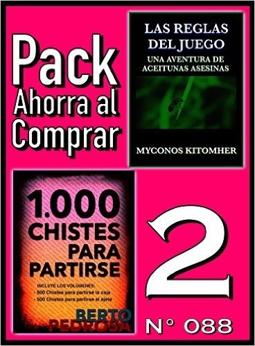 Pack Ahorra al Comprar 2 (Nº 088): 1000 Chistes para partirse & Las reglas del juego (Spanish Edition)