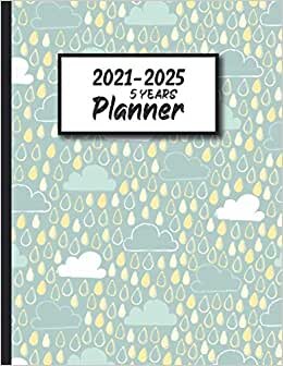 2021-2025 5 years Planner Sky Cloud Pattern Themed Agenda Schedule organizer: 2021-2025 Five Year Large Planner Yearly Overview, Monthly Appointment ... Name, and Notes with 60 Months Calendar.