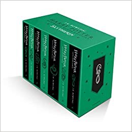 Harry Potter Slytherin House Editions Paperback Box Set: 1-7