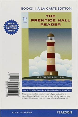 The Prentice Hall Reader, Books a la Carte Edition Plus Mywritinglab -- Access Card Package