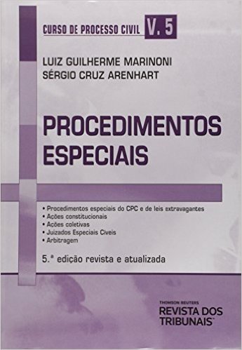 Procedimentos Especiais - Coleção Curso De Processo Civil - Volume 5