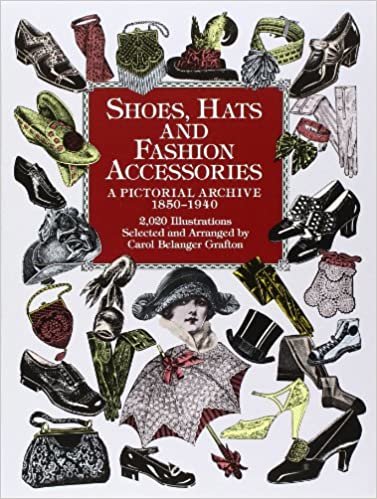 indir Shoes, Hats and Fashion Accessories (Dover Pictorial Archive)