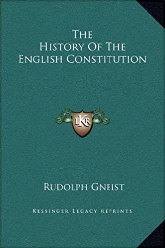 indir The History Of The English Constitution