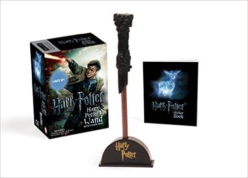 Harry Potter Wizard's Wand with Sticker Book: Lights Up!