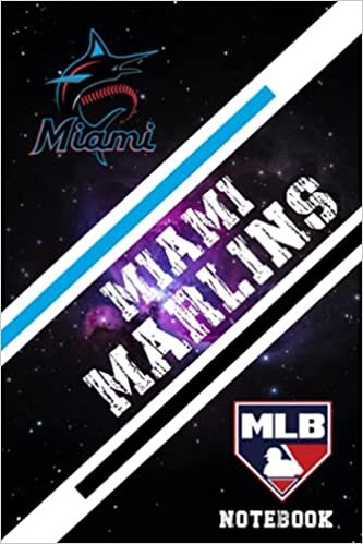 indir Miami Marlins Sport Notebook &amp; Journal With Logo Team Miami Marlins NFL , MLB , NCAA , NHL #26