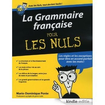 La Grammaire française Pour les Nuls [Kindle-editie]