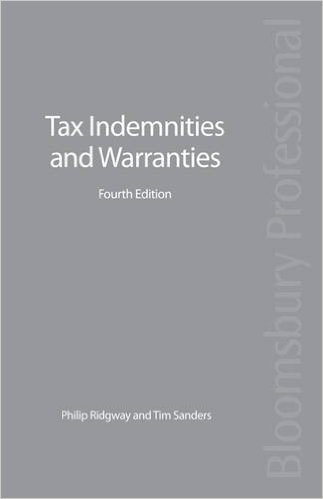 Tax Indemnities and Warranties: Fourth Edition